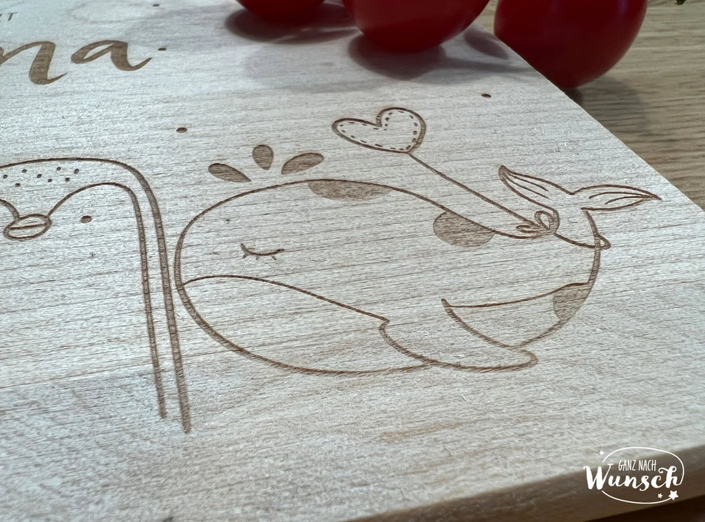 Frühstücksbrettchen | Baby Geschenk | Frühstücksbrett | Brettchen personalisiert | Geburtstagsgeschenk | Geburt Einschulung | Taufgeschenk