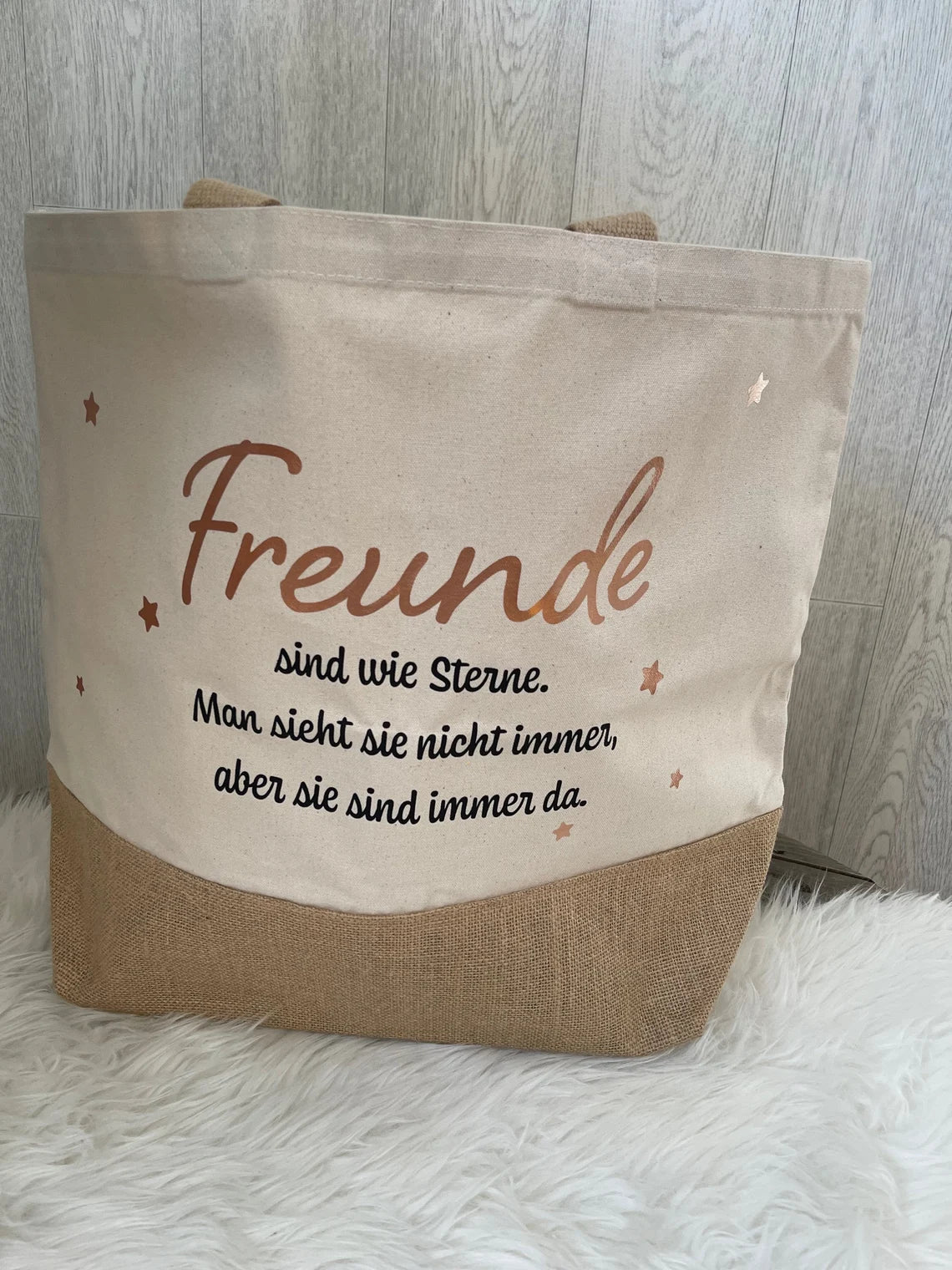 Jute Shopper I Freunde I Tragetasche personalisiert I Einkaufstasche I Best Friends I Geschenk für die beste Freundin I
