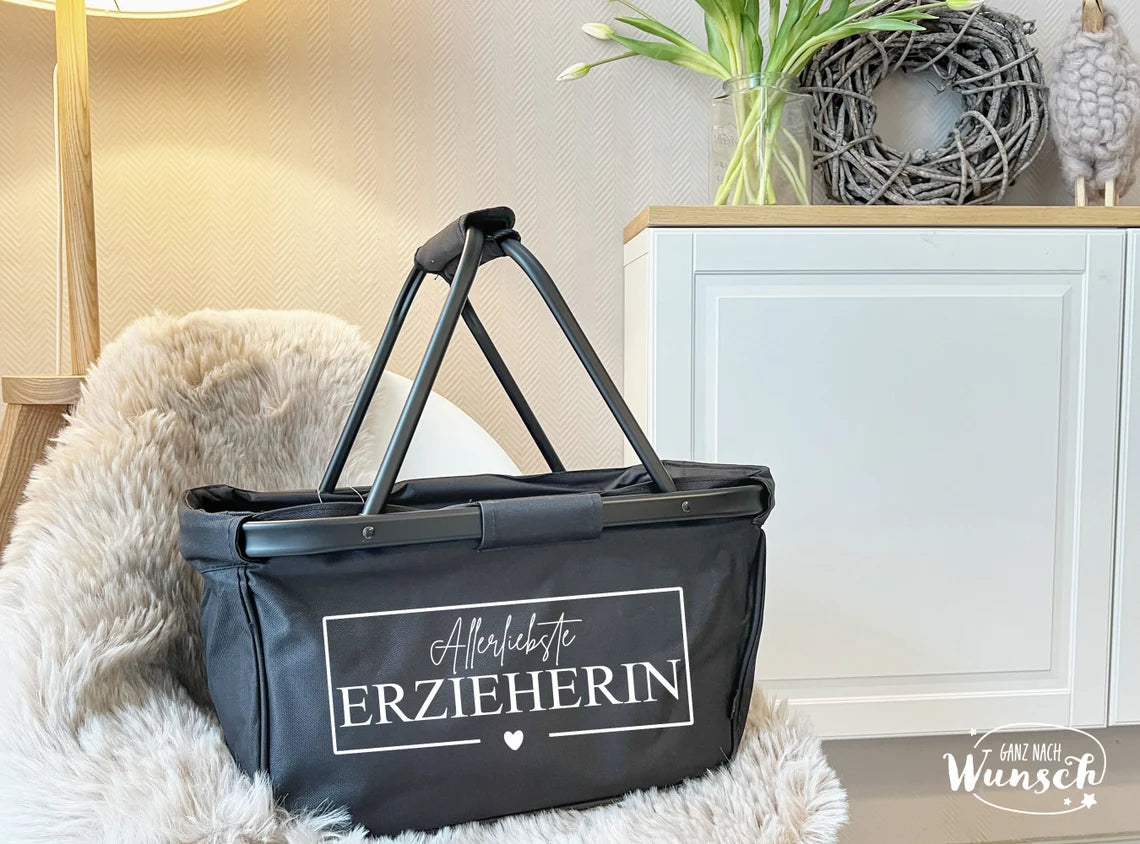 Einkaufskorb personalisiert | Geschenk Mama | Oma | Tante | Kollegin | Weihnachten | Geburtstag | Geschenkidee | Mom | Shopper