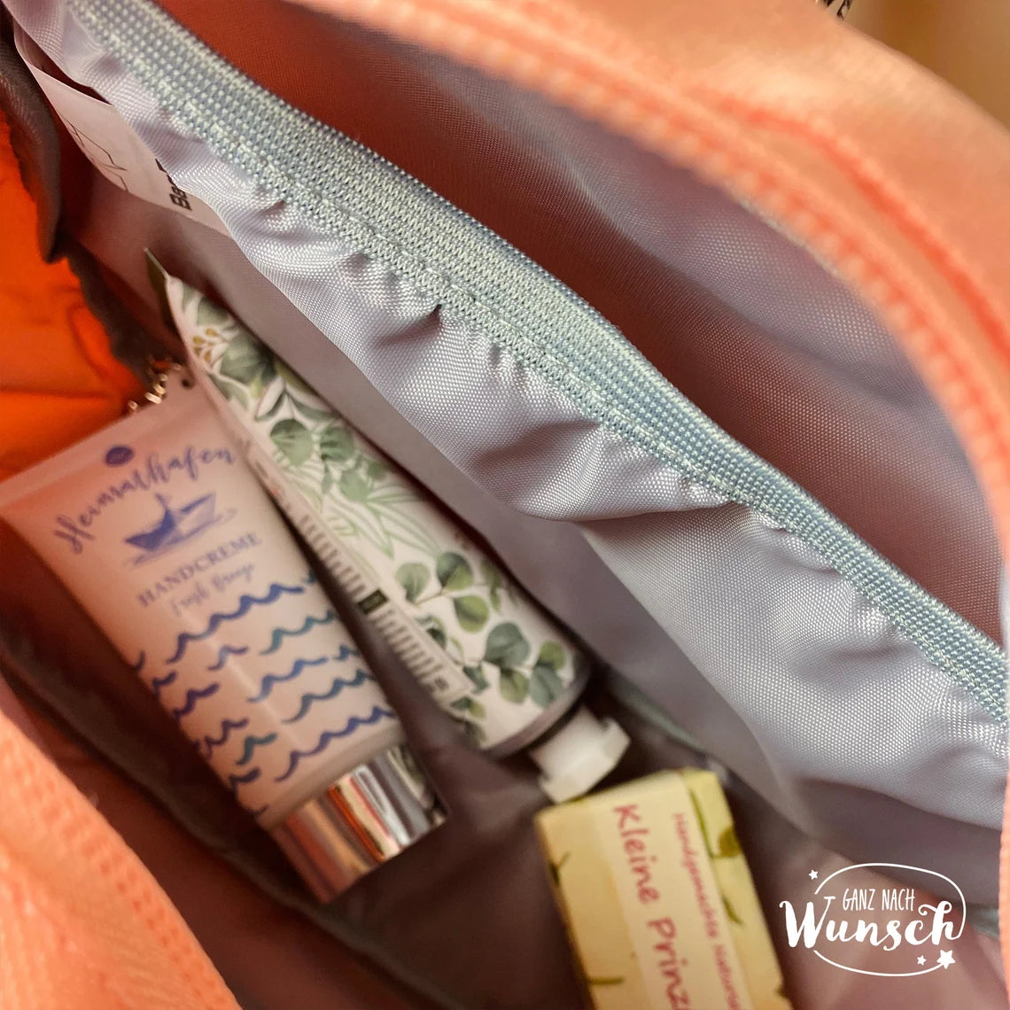 Personalisierte Kosmetiktasche | Kulturtasche | Geburtstagsgeschenk | Weihnachtsgeschenk | Name | Reisetasche | Urlaub | Hochzeitsgeschenk