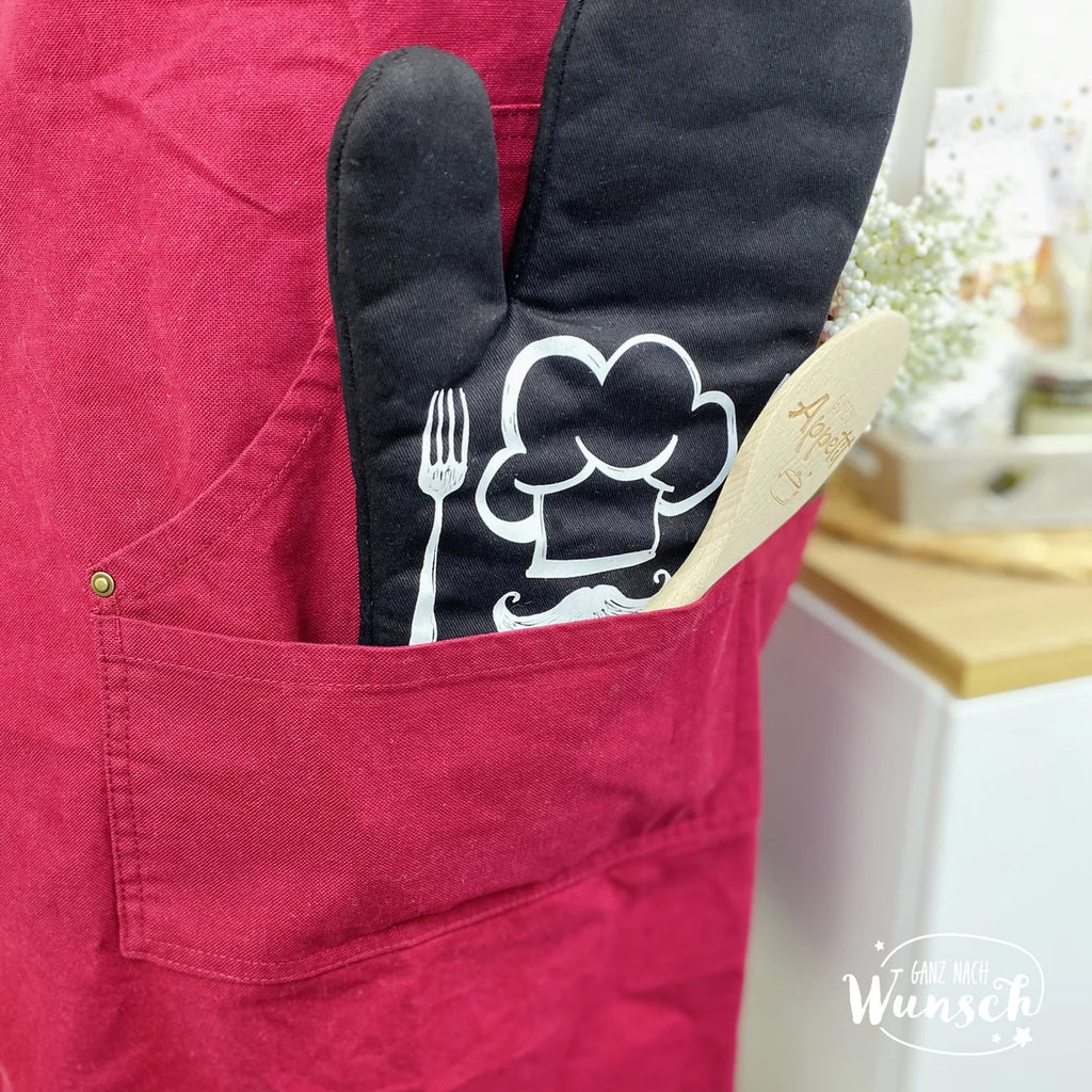 Personalisierte Schürze | Küchenschürze | Kochschürze | Geschenk zum Geburtstag