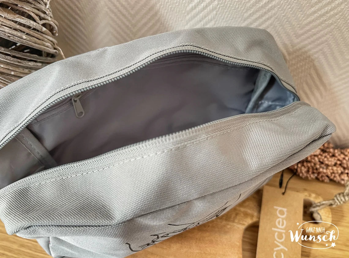 Personalisierte Kosmetiktasche | Kulturtasche | Geburtstagsgeschenk | Weihnachtsgeschenk | Name | Reisetasche | Urlaub | Hochzeitsgeschenk