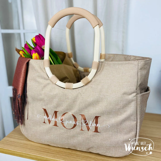 Reisenthel - MOM mit Namen - Bedruckter Loopshopper