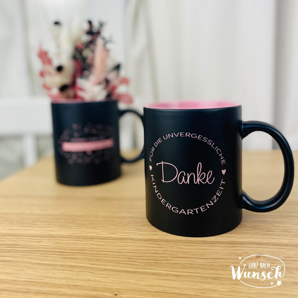 Keramikbecher | Keramiktasse | Tasse | Becher | Lasergravur | Erzieher | Abschiedsgeschenk | personalisiertes Geschenk | Kita | Erzieherin
