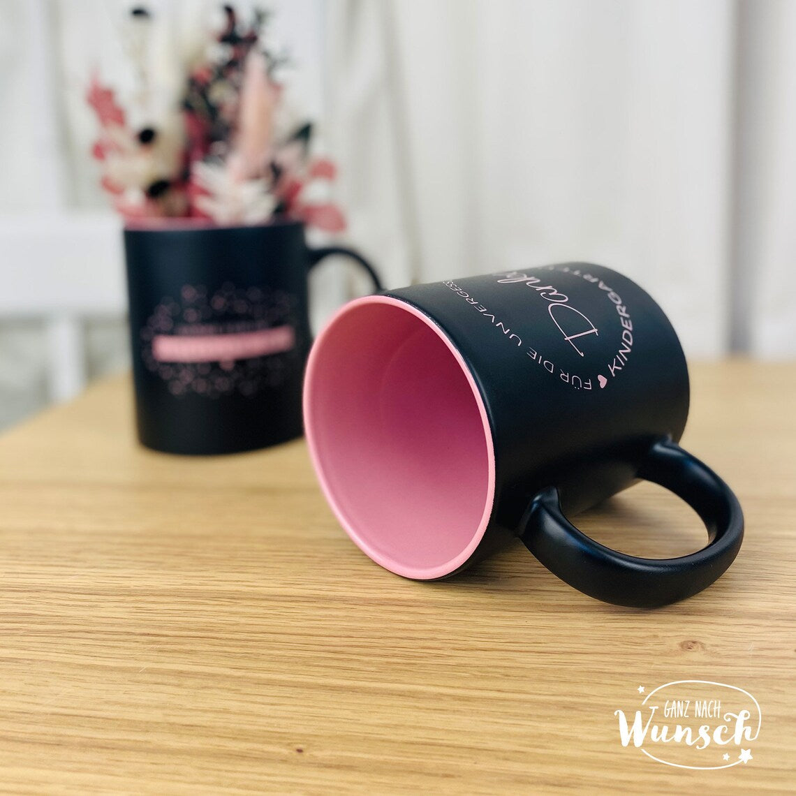 Keramikbecher | Keramiktasse | Tasse | Becher | Lasergravur | Erzieher | Abschiedsgeschenk | personalisiertes Geschenk | Kita | Erzieherin