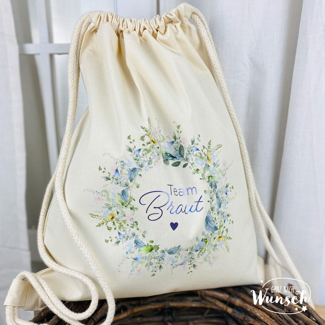 JGA - Team Braut - Turnbeutel