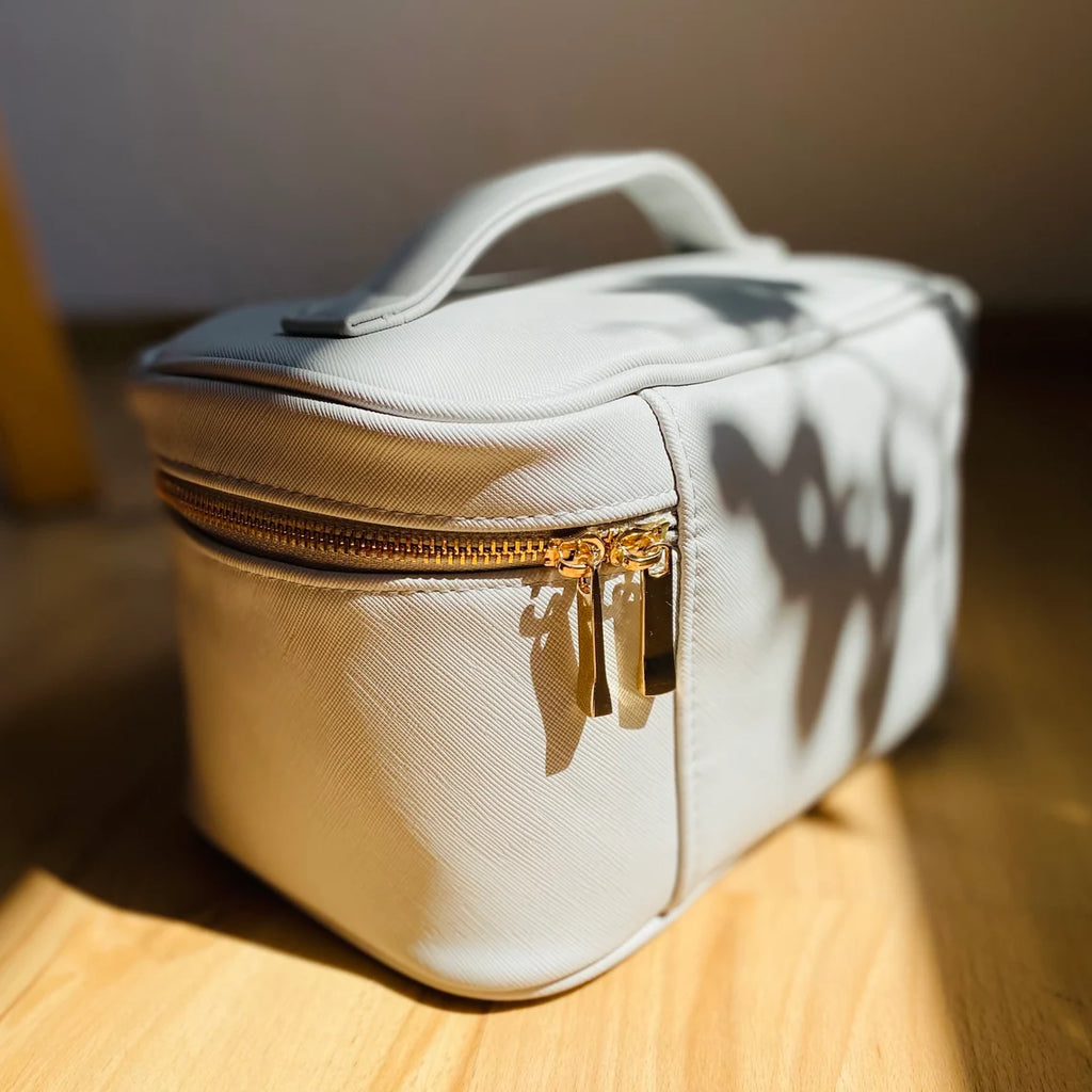 Kosmetiktasche personalisiert | Schminkkoffer | Kulturtasche | Schminktasche | Tasche für die Reise | Kosmetik aufbewahren | mit Namen