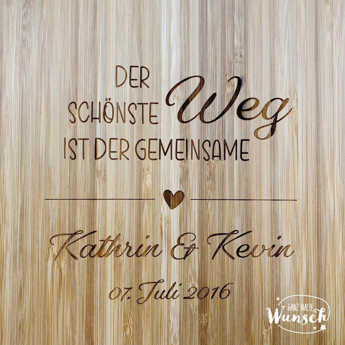 Schneidebrett mit Gravur | Brotbrett | Holzbrett | Geschenk zum Muttertag | Mama | Küchenhelfer | Bambus | Servierbrett