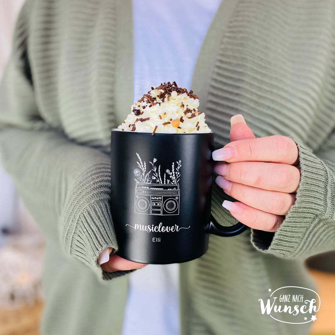 Tasse Musiclover Booklover Photolover | Becher | Keramikbecher | Tasse Keramik