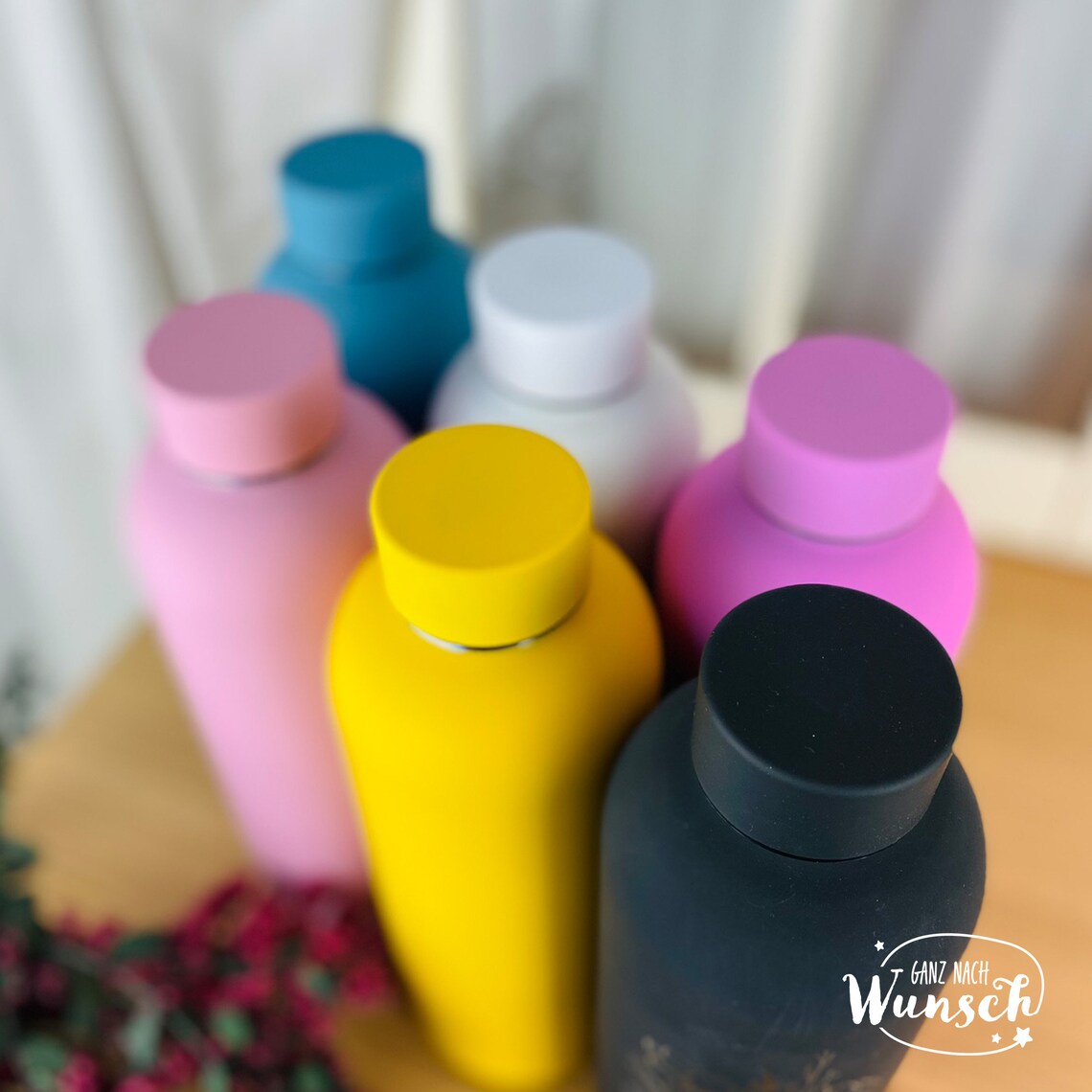 Wasserflasche | Trinkflasche | gravierte Flasche | personalisierte Trinkflasche | Sportflasche | Wasserflasche für Sport | mit Gravur