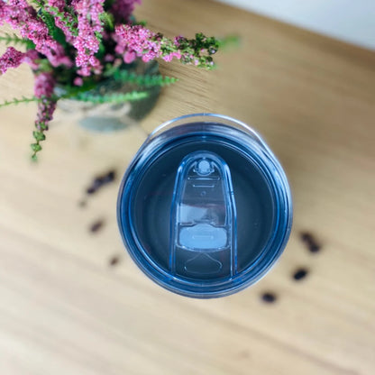 Kaffeebecher für Kaffee to go mit verschließbarem Deckel - Thermobecher für Unterwegs - Isolierbecher