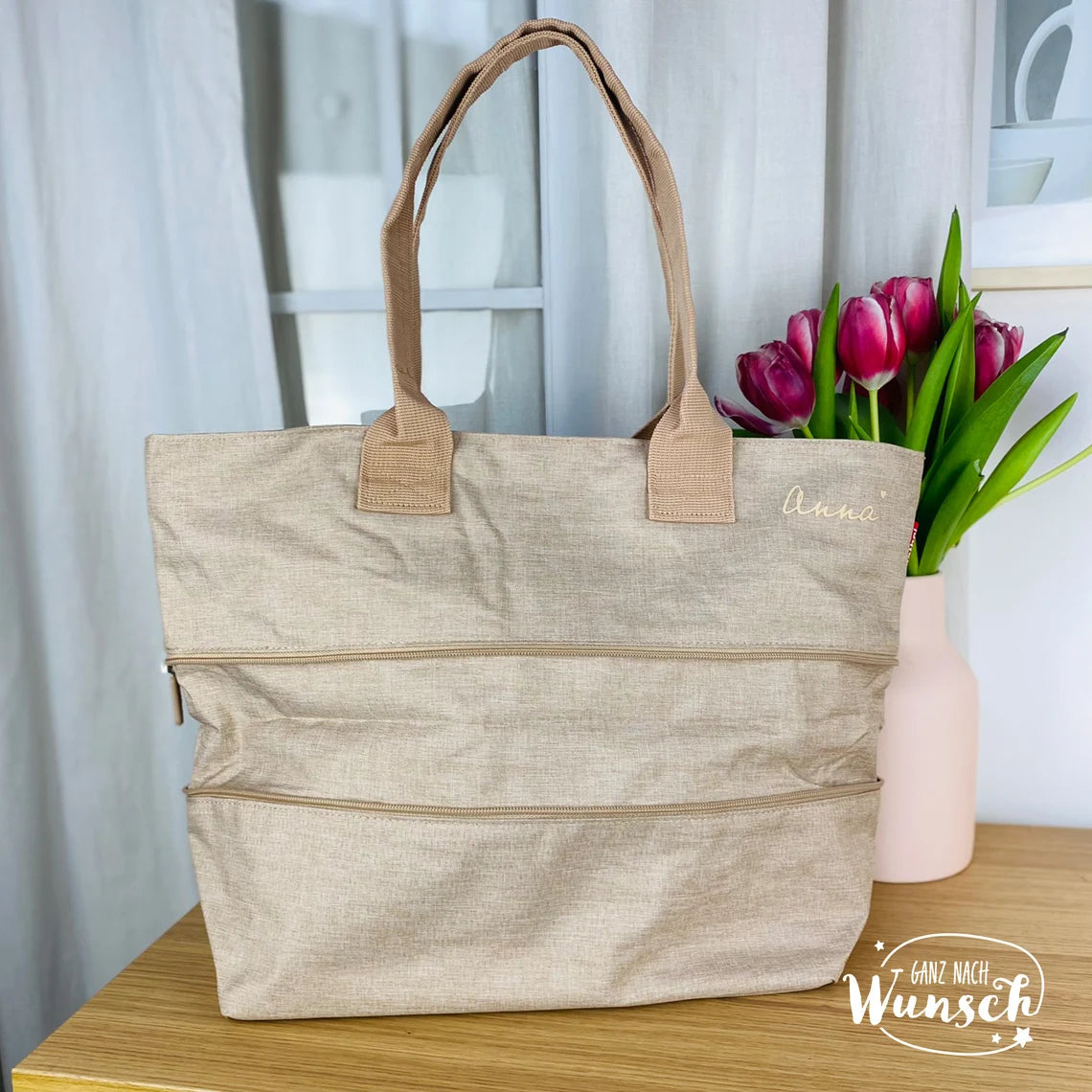 Tasche von Reisenthel mit Reißverschluss Damen größenverstellbar