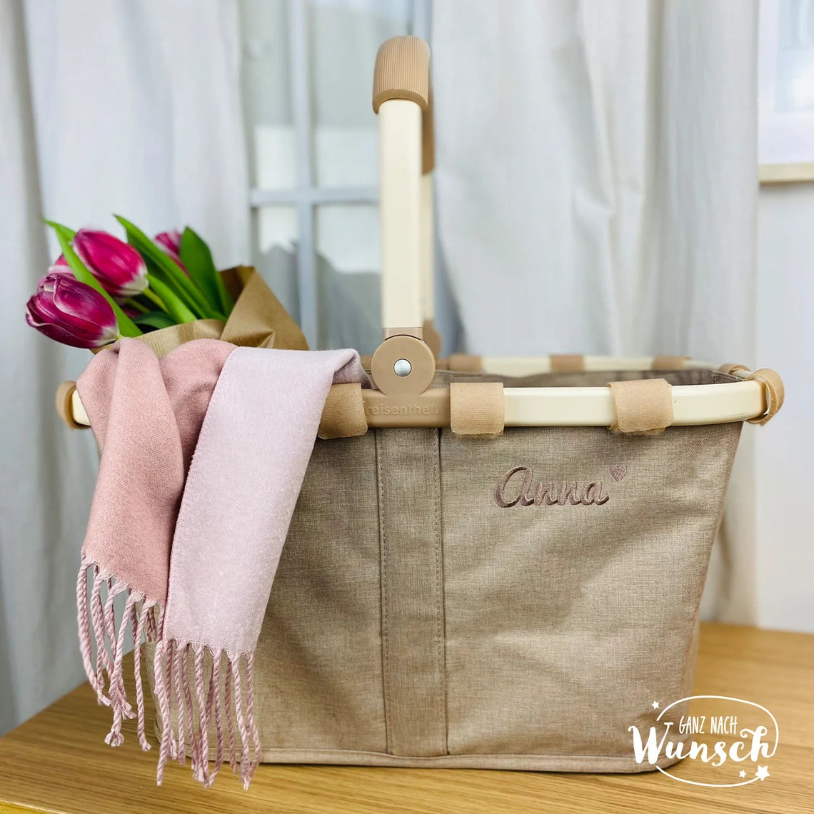 Reisenthel - Name - Bestickte Carrybag