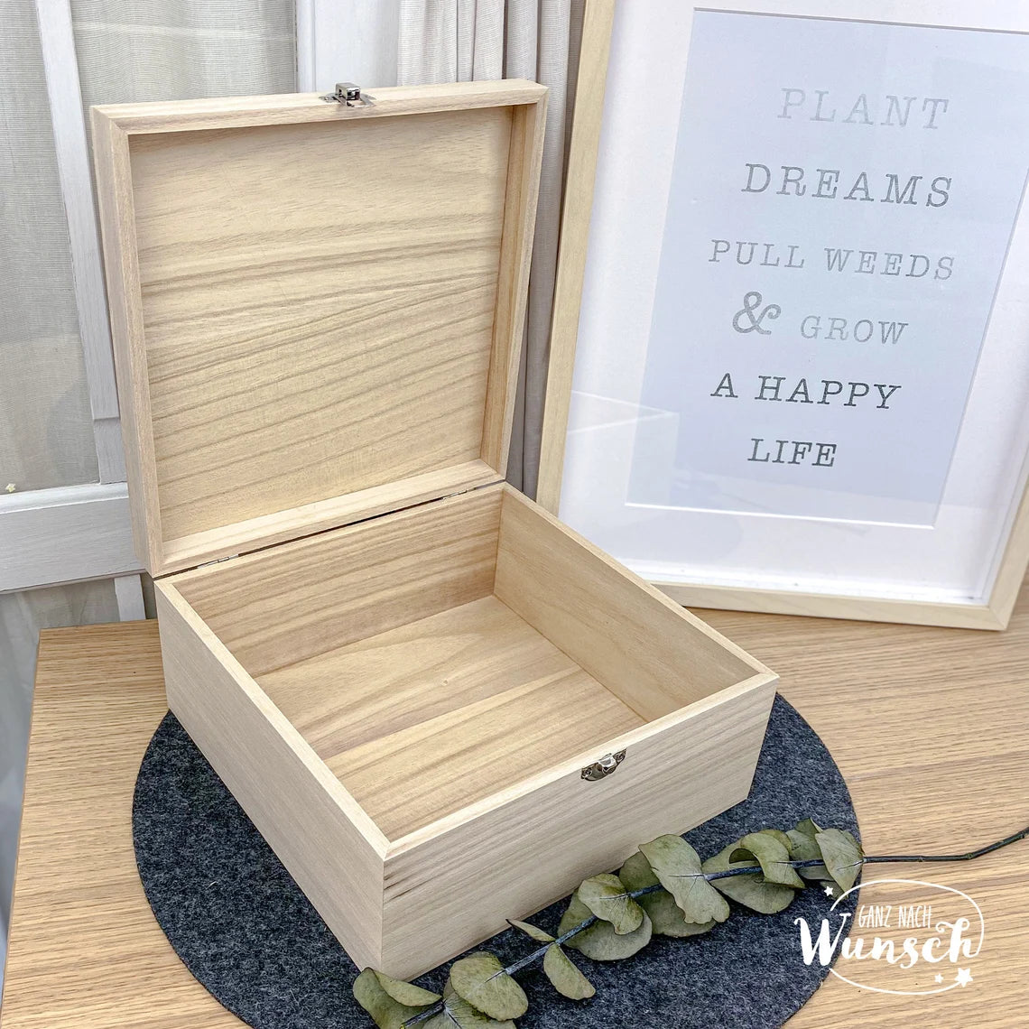 Personalisierte Erinnerungskiste zur Konfirmation, Erinnerungsbox aus Holz mit Namen, Konfirmationsgeschenk Andenken