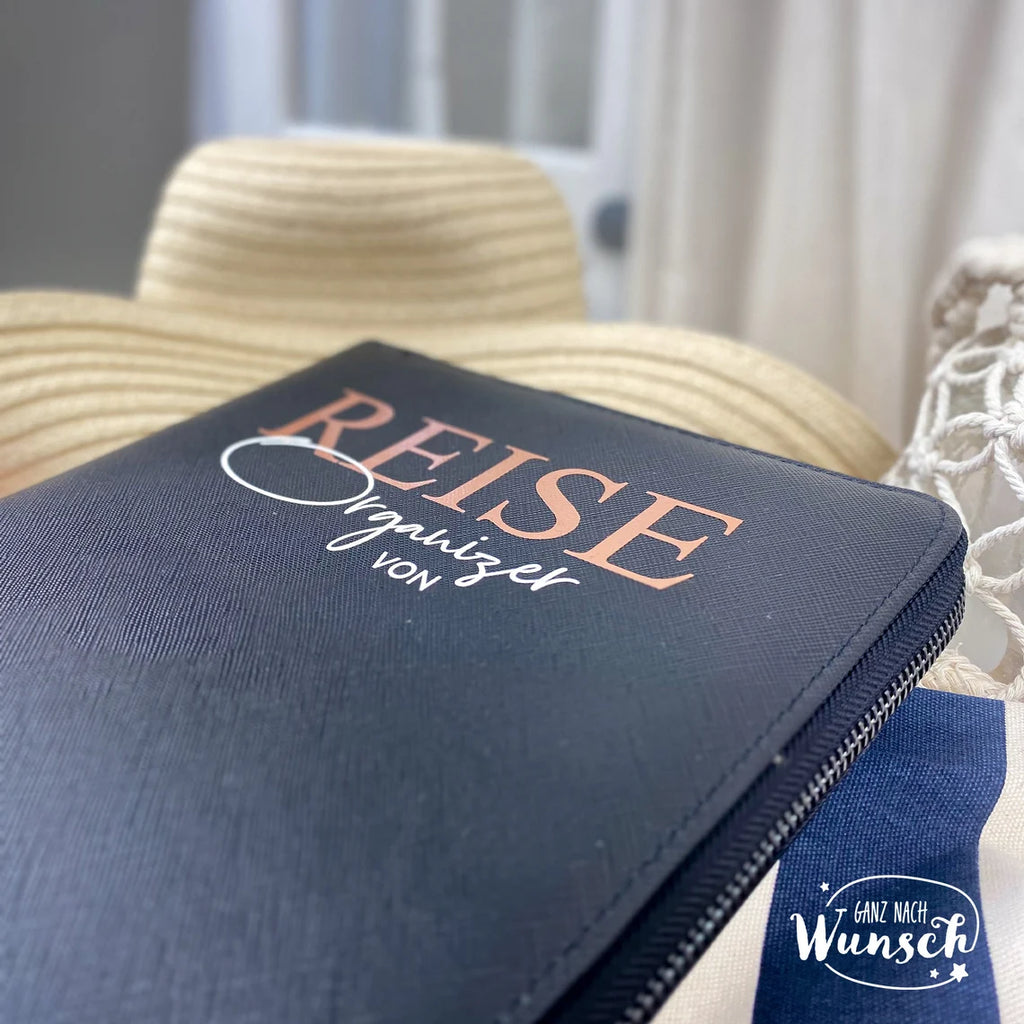 Personalisierter Travel Organiser | Reiseunterlagen | Reise Organizer | Familienplaner | Urlaubsmappe | Reise | Urlaub | Reiseplaner