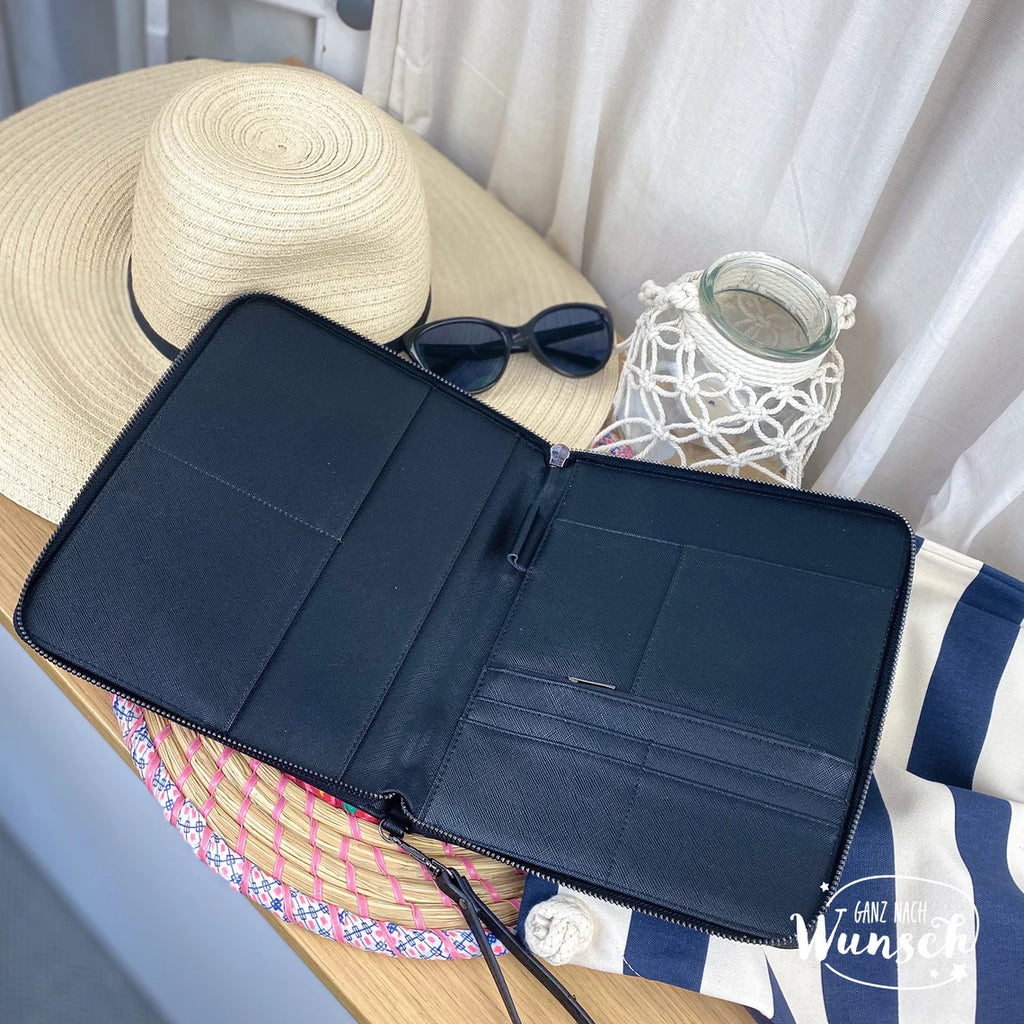 Personalisierter Travel Organiser | Reiseunterlagen | Reise Organizer | Familienplaner | Urlaubsmappe | Reise | Urlaub | Reiseplaner