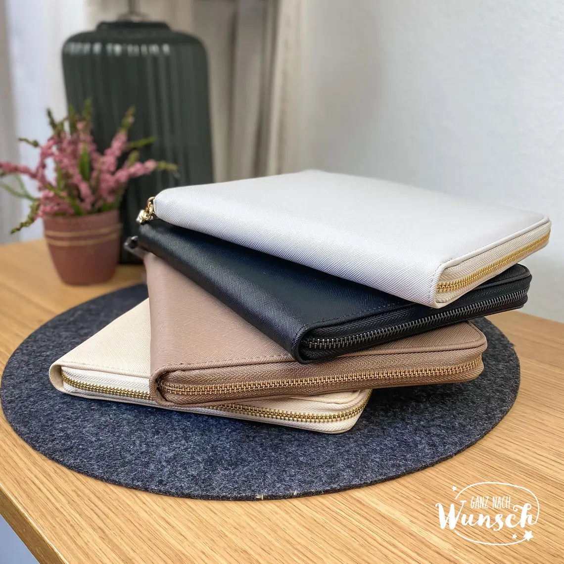 Personalisierter Travel Organiser | Reiseunterlagen | Reise Organizer | Familienplaner | Urlaubsmappe | Reise | Urlaub | Reiseplaner