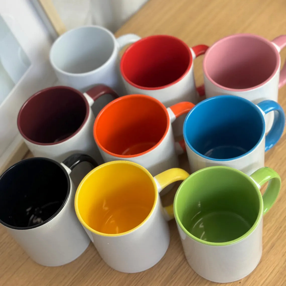 Tasse Sonnenblumen | Keramik Tasse | Becher | Keramiktasse | Geschenk | personalisiertes Geschenk | Weihnachtsgeschenk | Text | Geburtstag