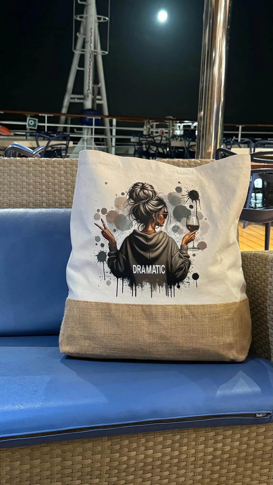 Jute Shopper | XL | Bag | Tragetasche personalisiert | Markttasche | Mom | Tasche | Frau | Familybag | Muttertag | Weihnachtsgeschenk Frau