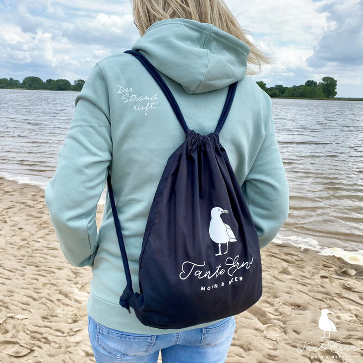 Turnbeutel maritim | Möwe &amp; Meer | Tante Erna | Moin &amp; Meer