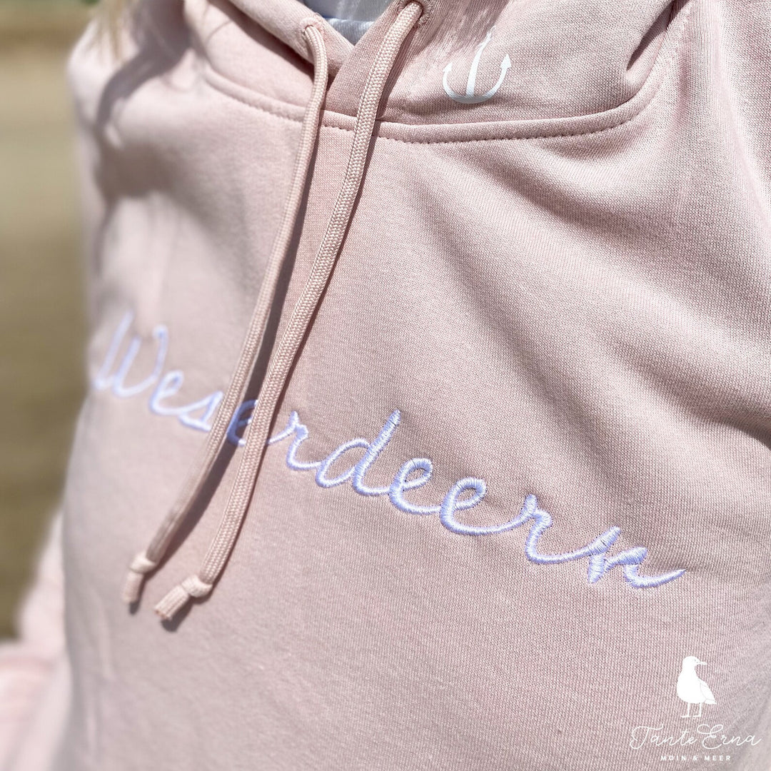 Hoodie Damen "Weserdeern" | Tante Erna | Moin &amp; Meer