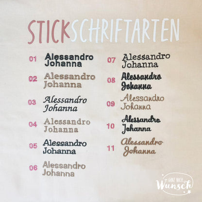 Einkaufskorb Reisenthel personalisiert mit Stick | Geschenk Oma | Mama | Geburtstagsgeschenk | Hochzeit | Muttertag | Junggesellenabschied