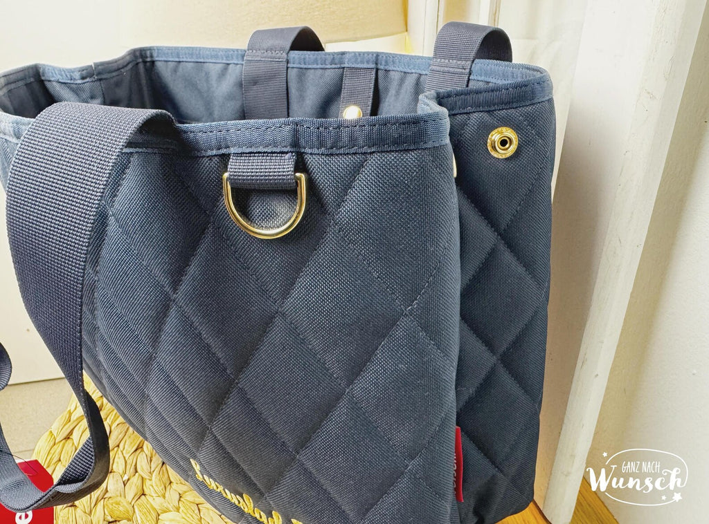 Personalisierte Einkaufstasche von Reisenthel | Geschenk für Mama, Oma, Freundin | Geschenkidee zum Geburtstag, Muttertag, Stick
