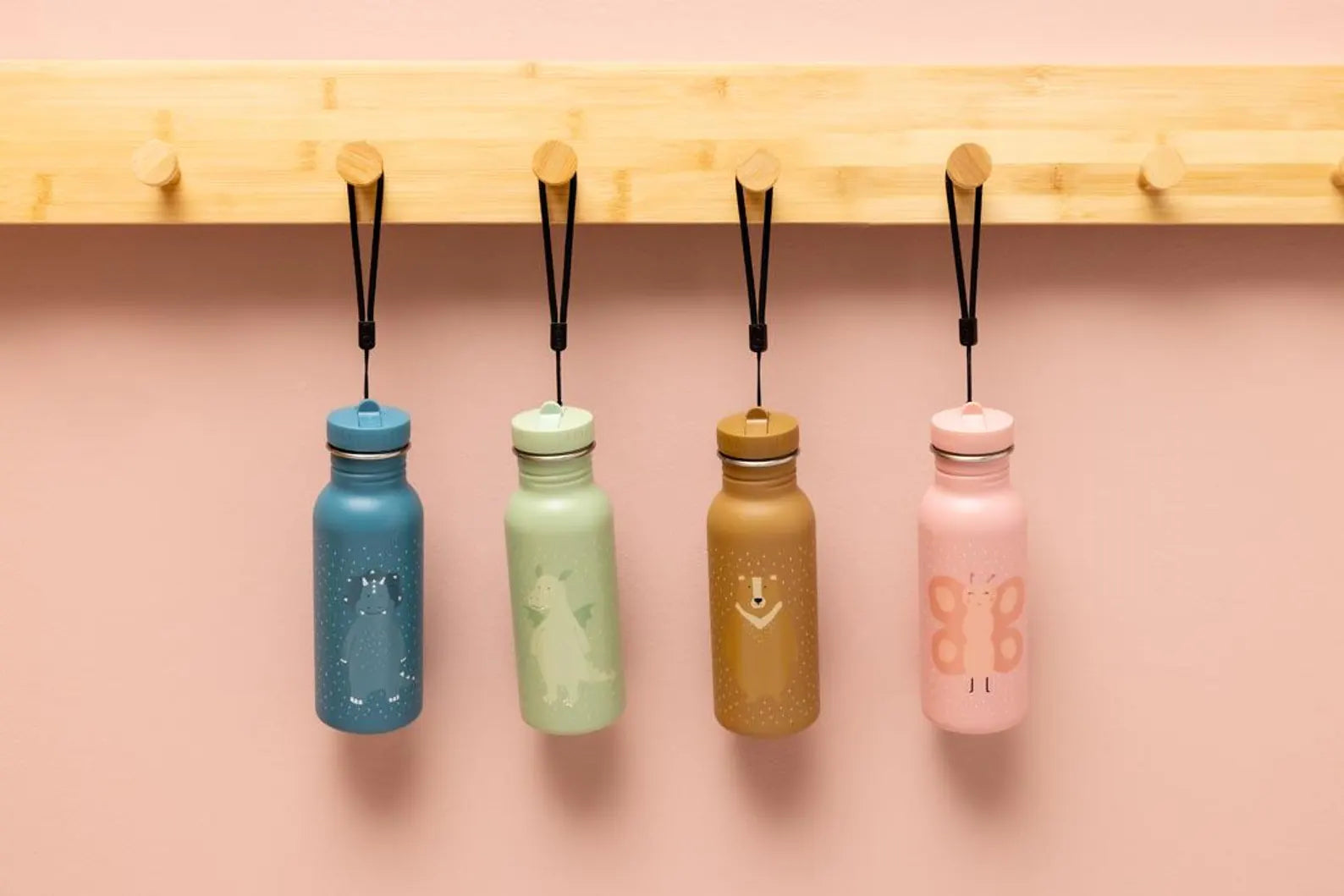 Kinder Trinkflasche personalisiert aus Edelstahl | Kita | Trixie | Kinderflasche | Wasserflasche | Schule | Trinkfasche für Kinder | 500 ml