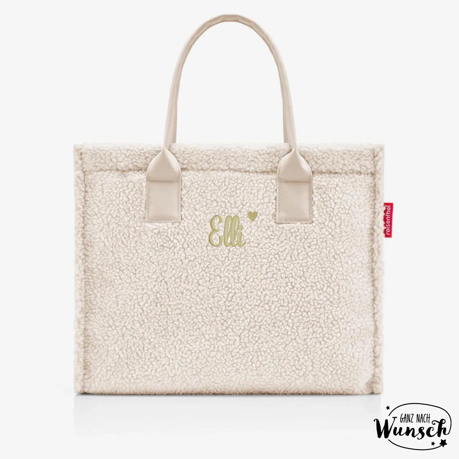 Daily Shopper | Einkaufstasche | Teddy | Geschenk für Mama | personalisiertes Geschenk | Geburtstagsgeschenk | Muttertag | Reisenthel
