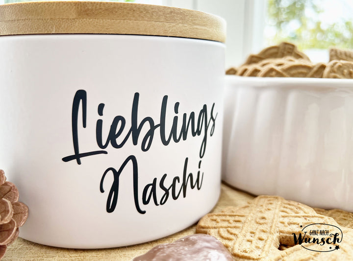 Zeller Vorratsdose „Lieblingsnaschi“ aus Metall