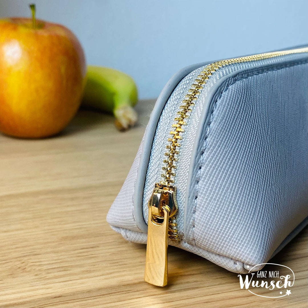 Federmappe im Saffiano-Look – personalisiert
