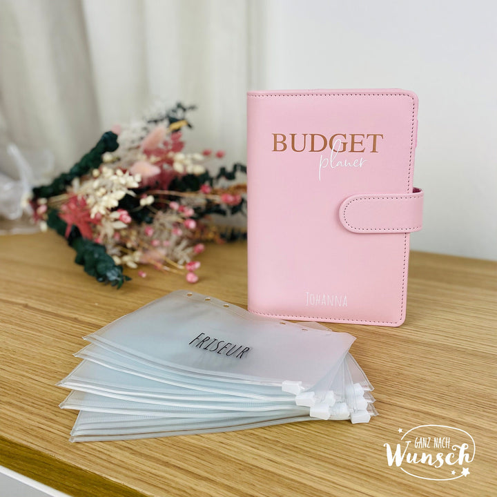 Budgetplaner-Umschläge mit Wunschbeschriftung