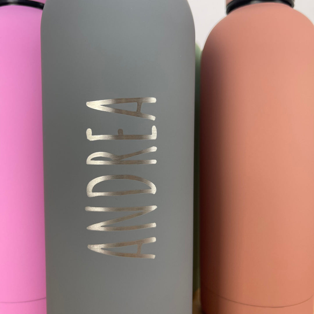Trinkflasche mit Namensgravur