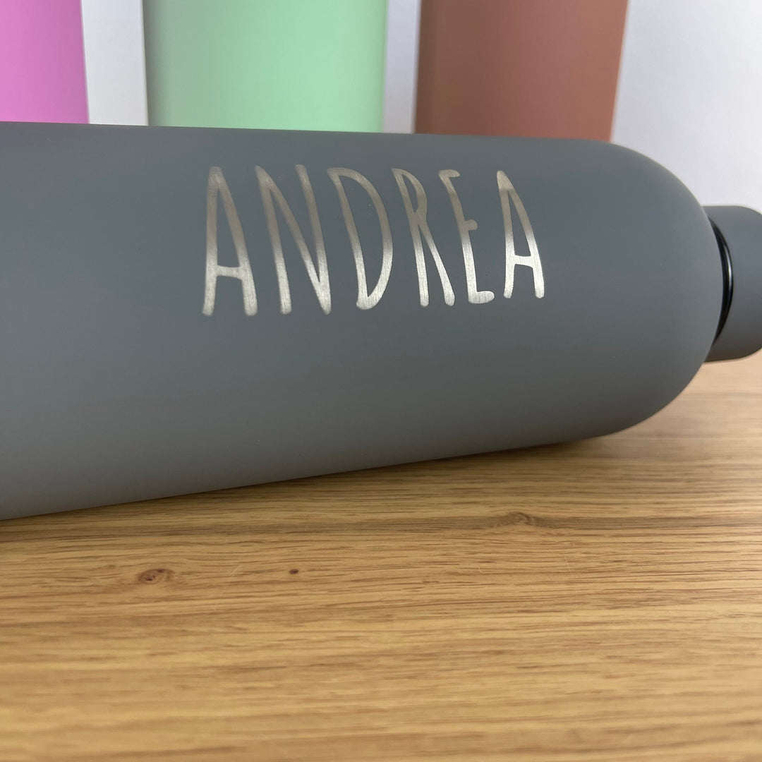 Trinkflasche mit Namensgravur
