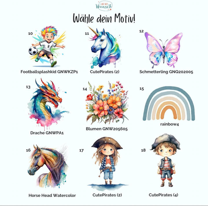 Personalisiertes Taufalbum mit Leinen-Einband