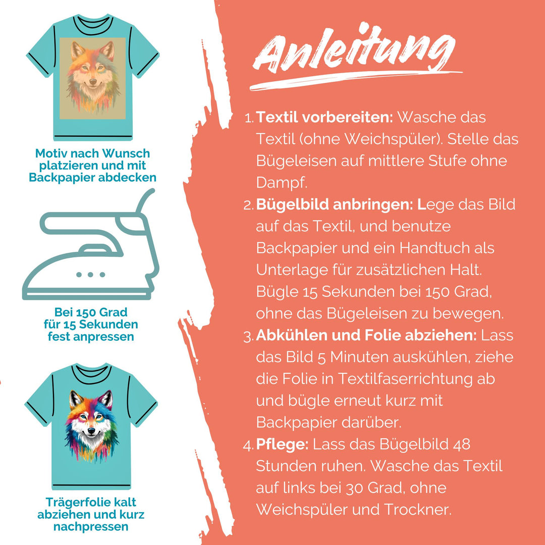 DTF-Bügelbild „Waldtiere“