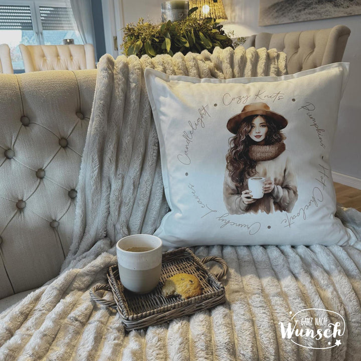 Kissenbezug 50 × 50 cm „Cozy“