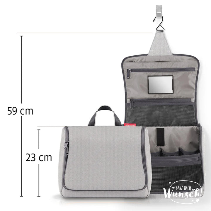 Reisenthel toiletbag mit Namen und Herz