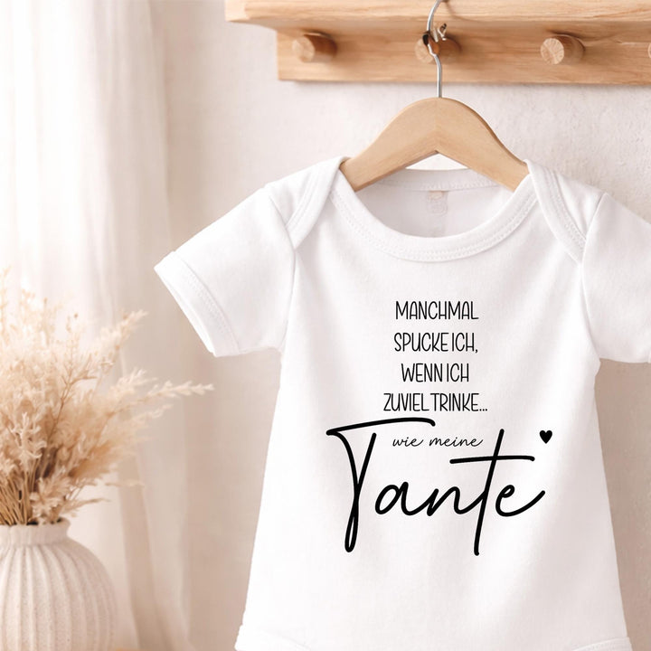 Babybody „Manchmal spucke ich“ – Tante oder Onkel