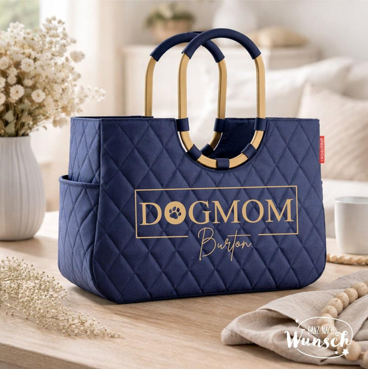 Reisenthel Shopper „Dogmom“ mit Namen