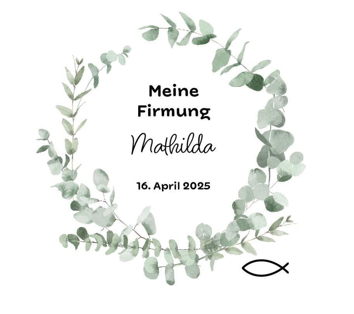 Fotoalbum zur Konfirmation oder Kommunion mit Namen
