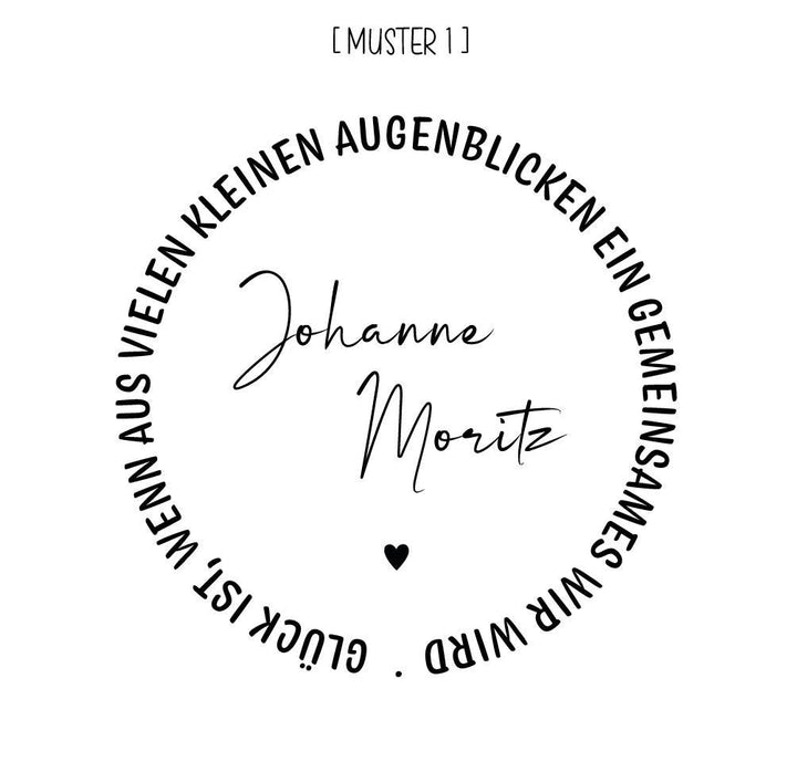 Liebeskissen personalisiert mit Namen