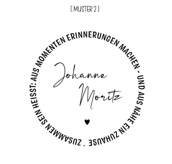 Liebeskissen personalisiert mit Namen