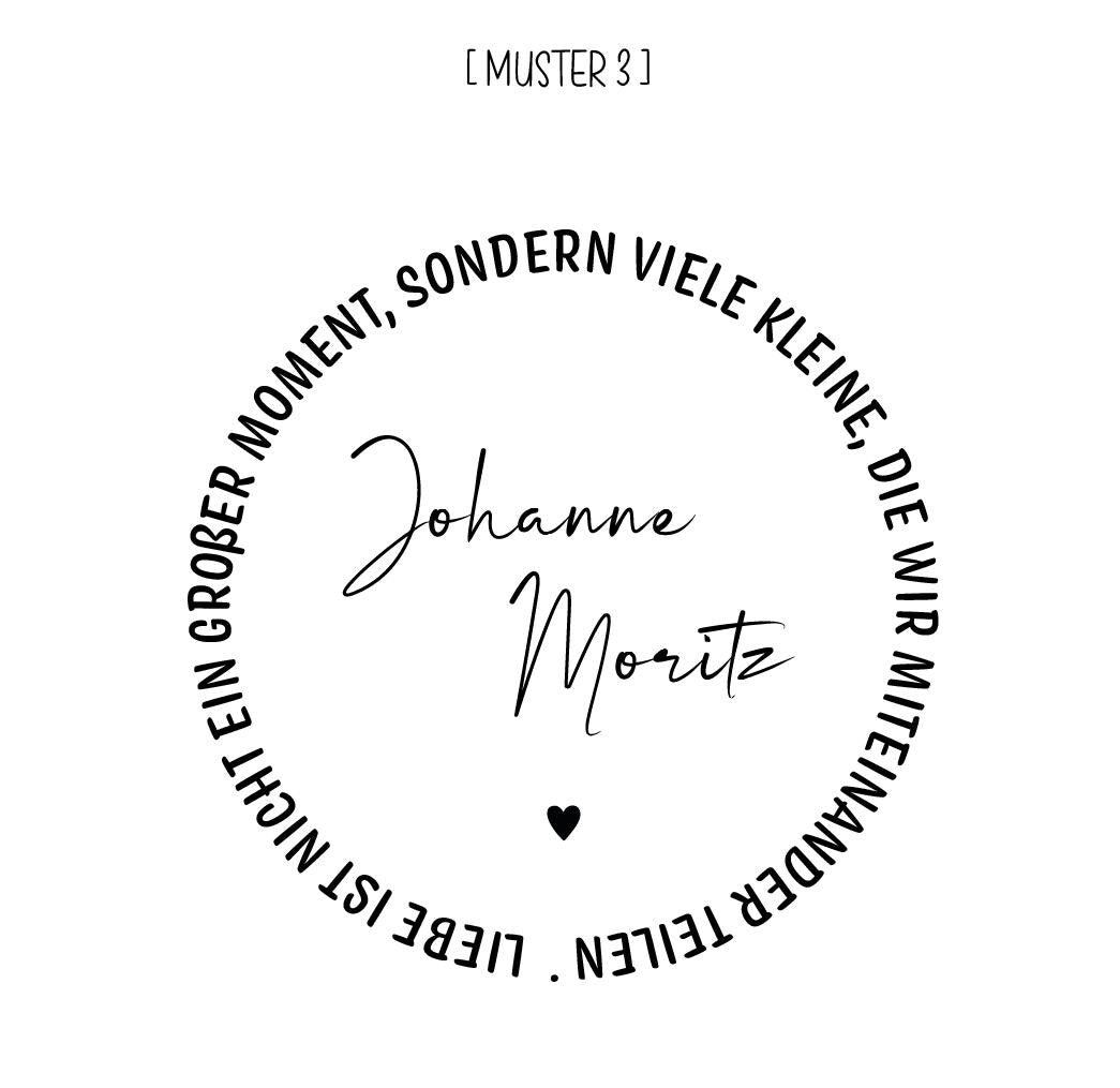 Liebeskissen personalisiert mit Namen
