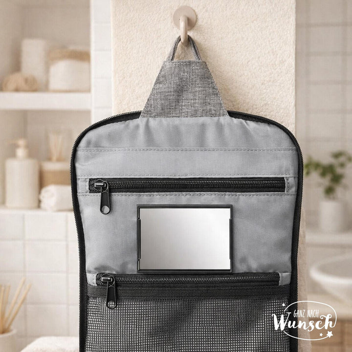 Reisenthel toiletbag mit Namen und Herz