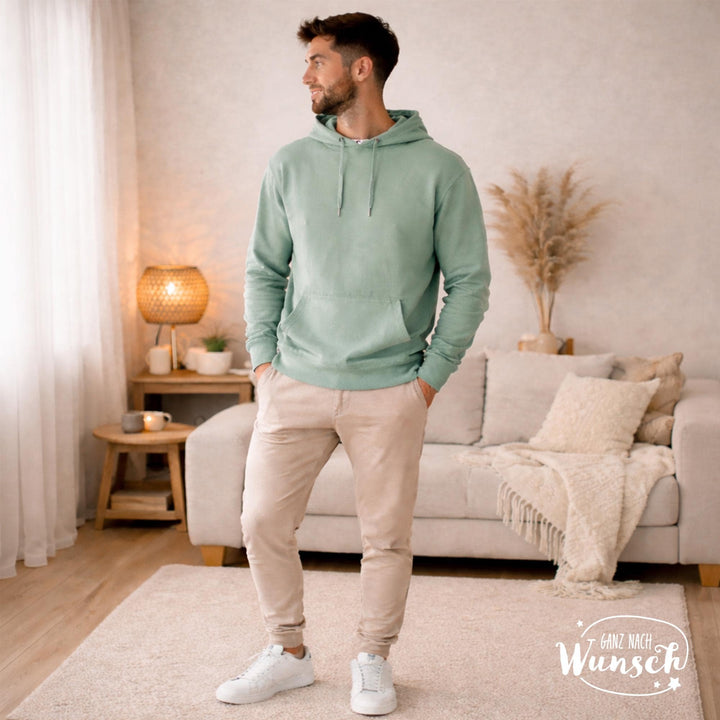 Herren-Hoodie „Eine Prise F*ck Dich“