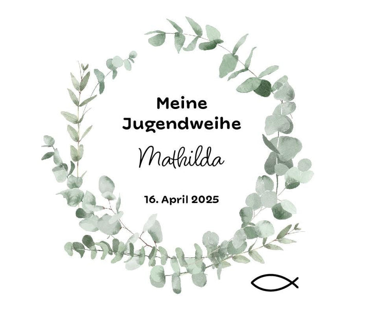 Fotoalbum zur Konfirmation oder Kommunion mit Namen