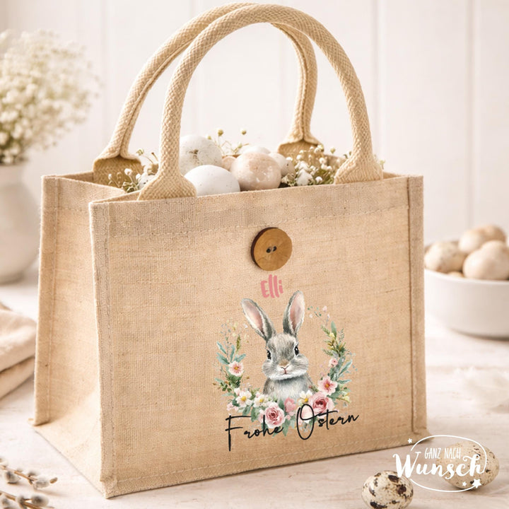 Mini-Ostergeschenktasche mit Namen