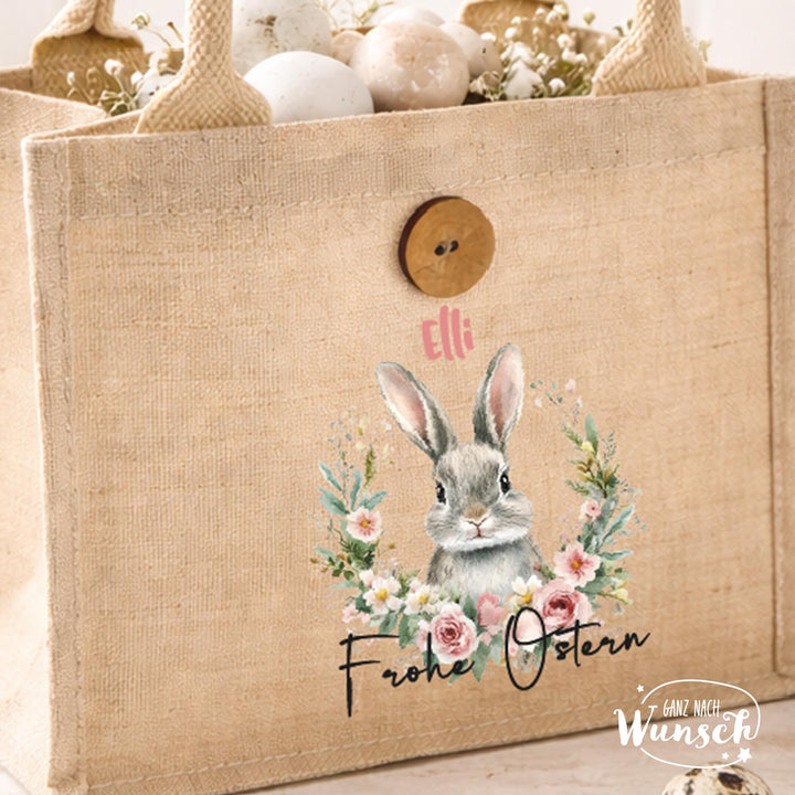 Mini-Ostergeschenktasche mit Namen