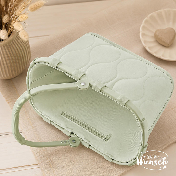Reisenthel Carrybag personalisiert – Einkaufskorb mit Stickerei